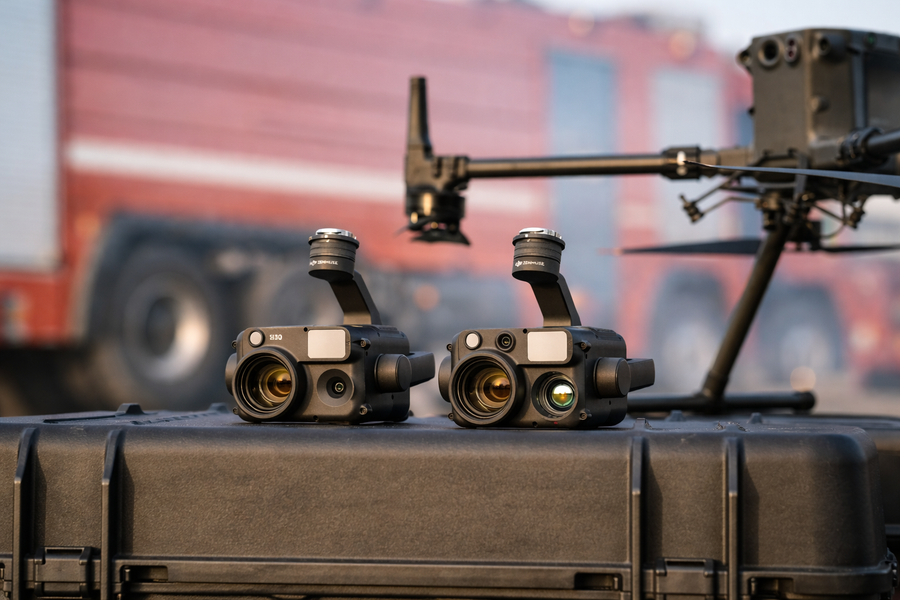 Kameros Enterprise dronams