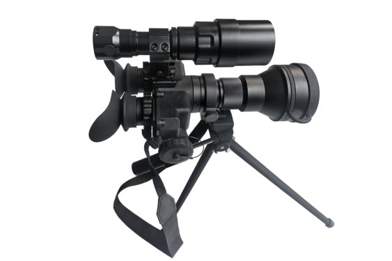 AGM FoxBat-5 NW1 – Lornetka Noktowizyjna 5× Gen 2+ Bi-Ocular (FOM 900–1000)