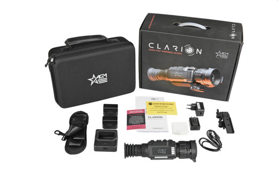 AGM Clarion 384 – Luneta Termowizyjna Dual Focus 384×288, 12μm (dwa ogniska 25/50 mm)