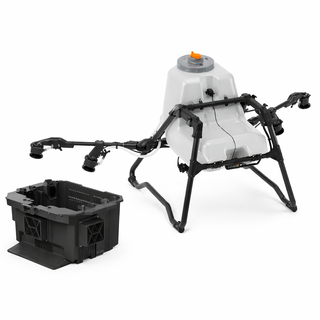 DJI Agras T100 spray system and battery cooling system