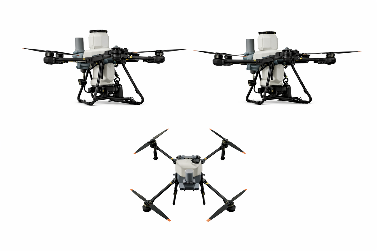 DJI AGRAS T25P – kompaktowy dron rolniczy do oprysku i rozsiewu – zdjęcie 3