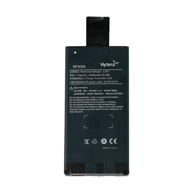 Hytera BP4006 – akumulator Li-ion polymer 4000 mAh 3,85 V do terminali PoC PNC380 / PNC380D