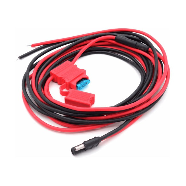 Motorola PMKN4243A – kabel zasilający 12 V do akumulatora pojazdu, 3 m, bezpiecznik 15 A