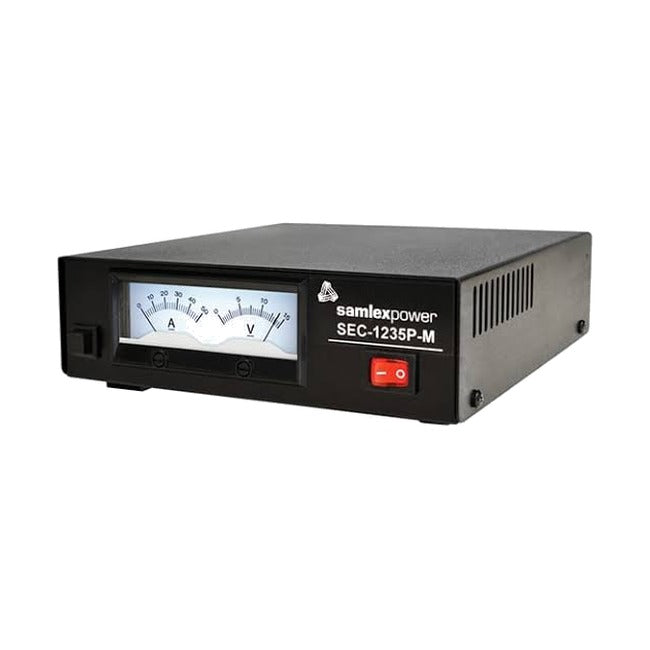 Zasilacz Samlex SEC-1235P-M 13,8 V DC 30 A z analogowymi miernikami prądu i napięcia