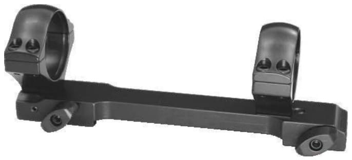 Tikka 595 - montaż uchylny na motylki z obejmami 30mm (Montaże CNC)