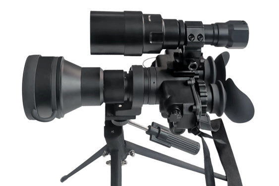 AGM FoxBat-5 NW1 – Lornetka Noktowizyjna 5× Gen 2+ Bi-Ocular (FOM 900–1000)