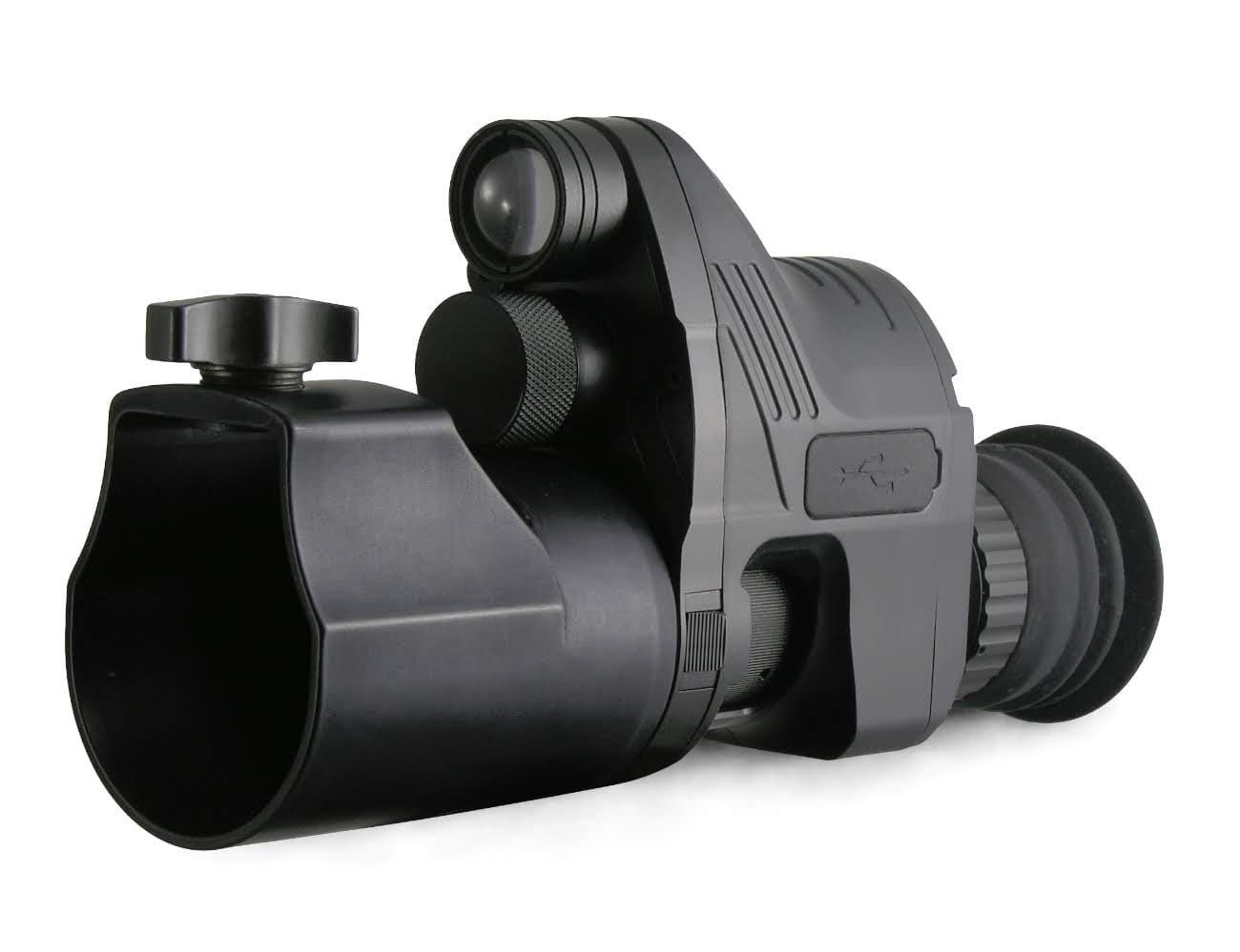 Dedicated quick-release ring for Swarovski Z6i v1 riflescope and PARD NV-007V attachment
