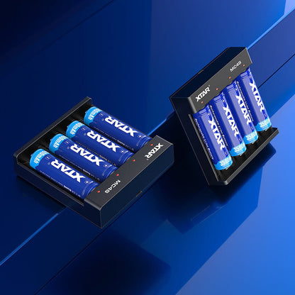 Ladegerät für zylindrische Akkus 18650 Li-ion / NiMH Xtar MC4S
