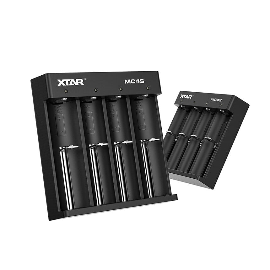 Ladegerät für zylindrische Akkus 18650 Li-ion / NiMH Xtar MC4S