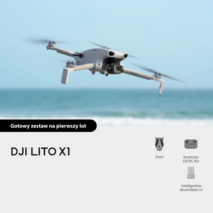 DJI Lito X1 (DJI RC-N3) – Dron 4K HDR 48 MP LiDAR poniżej 249 g