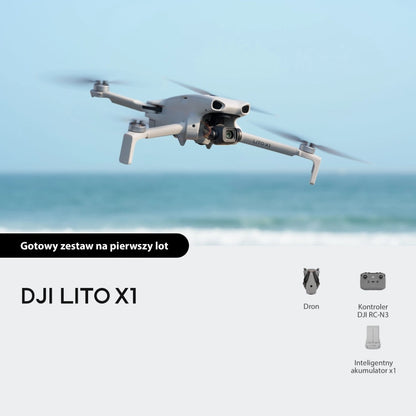 DJI Lito X1 (DJI RC-N3) – Dron 4K HDR 48 MP LiDAR poniżej 249 g