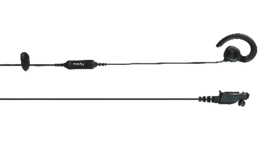 Hytera EHN35L-P – Ohrhörer vom Typ „C“ mit PTT und In-Line-Mikrofon,