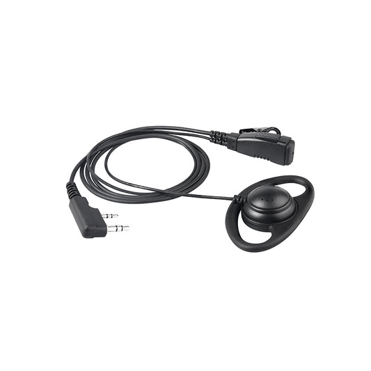Hytera EM-3227 H8 – D-Shell-Ohrhörer mit Mikrofon und PTT am Kabel
