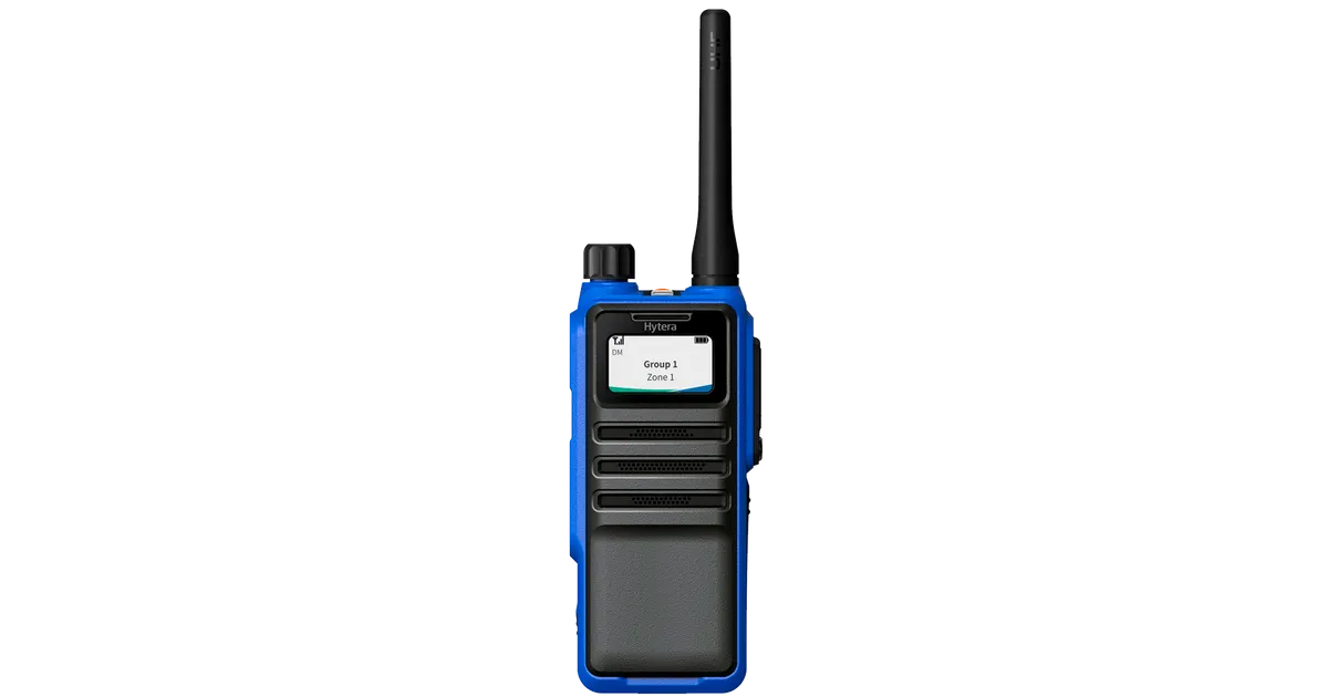 Hytera HP715Ex IIA – Radiotelefon ATEX DMR Tier II Strefa 1 (Grupa IIA, bez wyświetlacza)