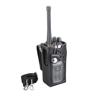 Hytera LCBY22 – TC-780/700P/700. Leather case with display cutout