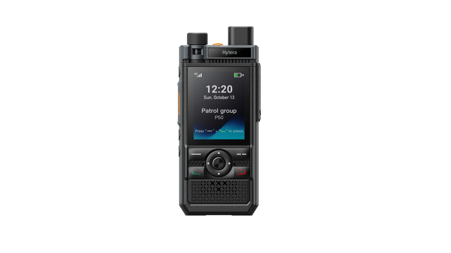 Hytera P50 – PoC 4G/LTE Funkgerät (kompakt, GPS, IP67)
