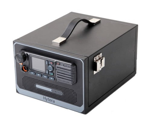 Hytera PS16001 – Desktop housing for MD785 with integrated power supply.