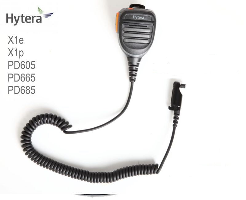 Hytera SM26N2 – Mikrofonogłośnik IP54 z przyciskiem alarmowym i złączem jack