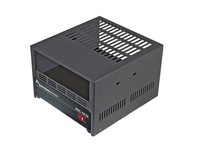 Hytera Samlex MD785(i) – Obudowa biurkowa na zasilacz Samlex SEC-1212G lub SEC-1225G