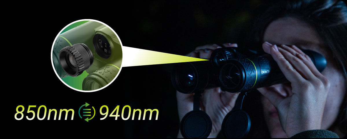 Pixfra Draco PFI-D225N-4K Multispectral Binoculars