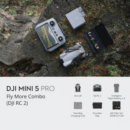 DJI Mini 5 Pro Fly More Combo (RC2)