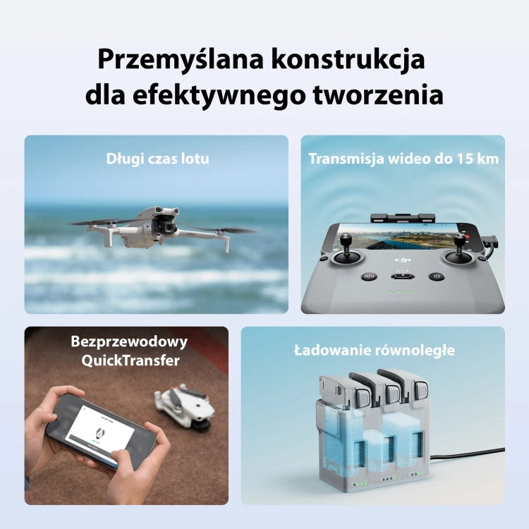 DJI Lito 1 Fly More Combo (DJI RC-N3) + DJI Care Refresh 2 lata