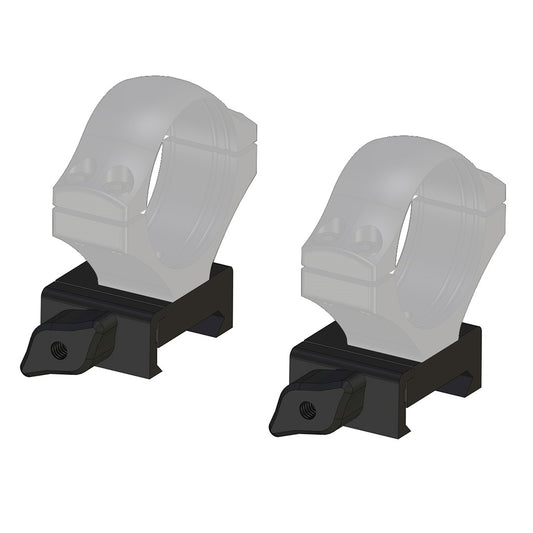 Weaver/Picatinny butterfly adapter (without clamps)
