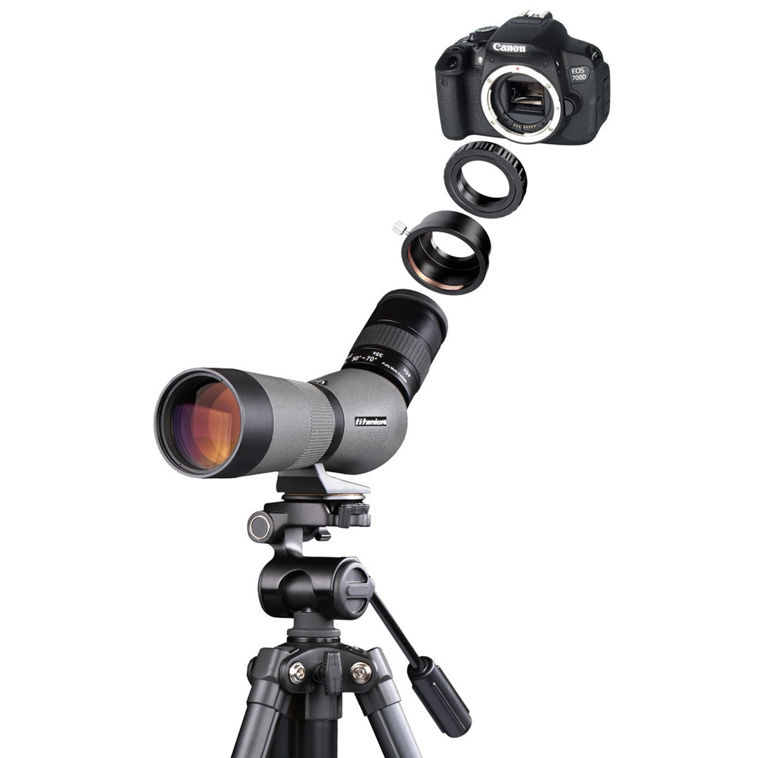 Photographic adapter for Titanium II 65ED spotting scope