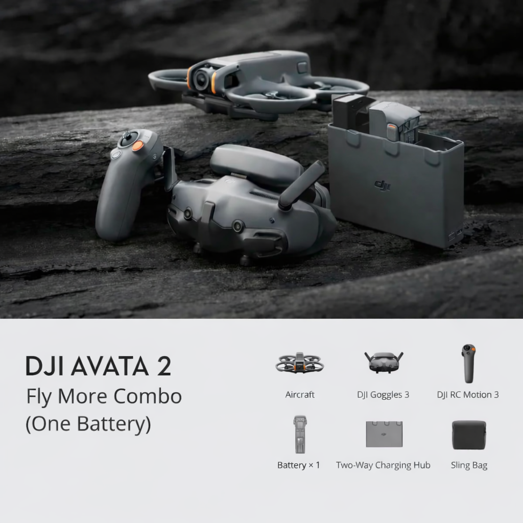 DJI Avata 2 Fly More Combo (1x akumulator)