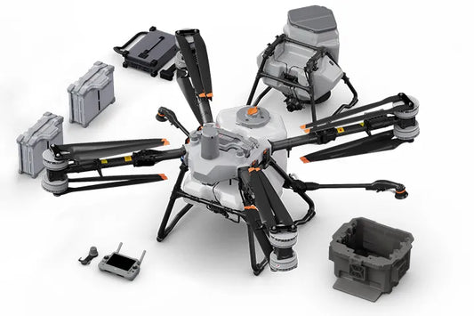 DJI AGRAS T100 Spraying & Spreading Combo – zestaw z 3 akumulatorami i zasilaczem C12000