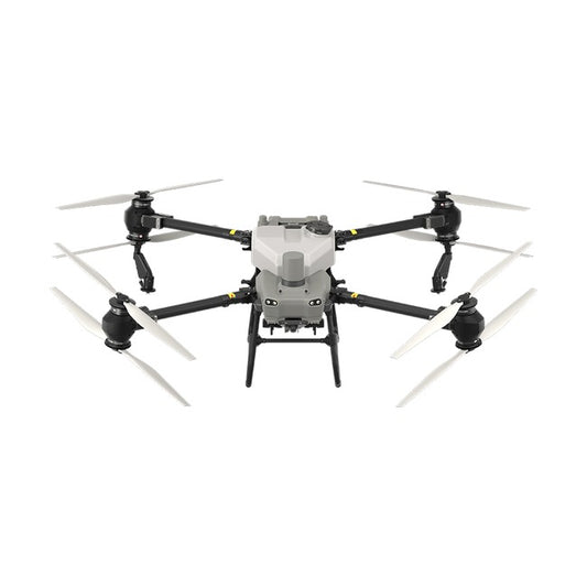 DJI Agras T50 – dron rolniczy, widok z przodu