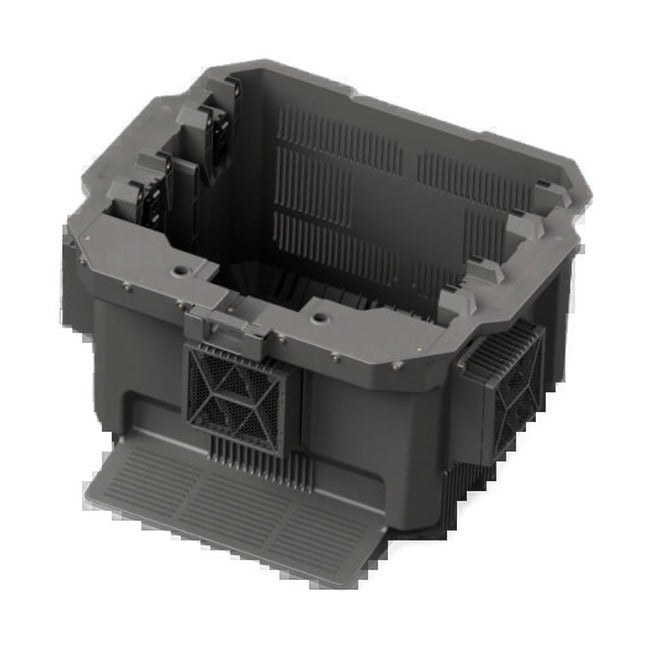 Radiator chłodzony powietrzem DJI DB2160 – widok skośny z góry, komora na akumulator