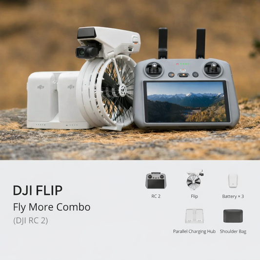 DJI Flip Fly More Combo – z kontrolerem DJI RC 2