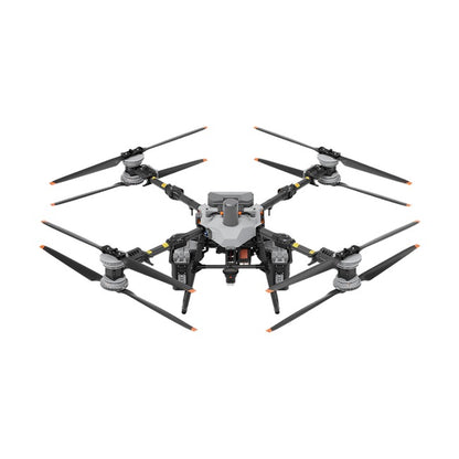 Dron transportowy DJI FlyCart 100 – widok z przodu (na zdjęciu w konfiguracji z wciągarką)