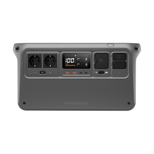 DJI Power 1000 V2 – mobilna stacja zasilania, widok z przodu
