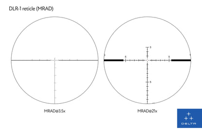 Delta Stryker HD 3.5-21x44 DLR-1 Riflescope