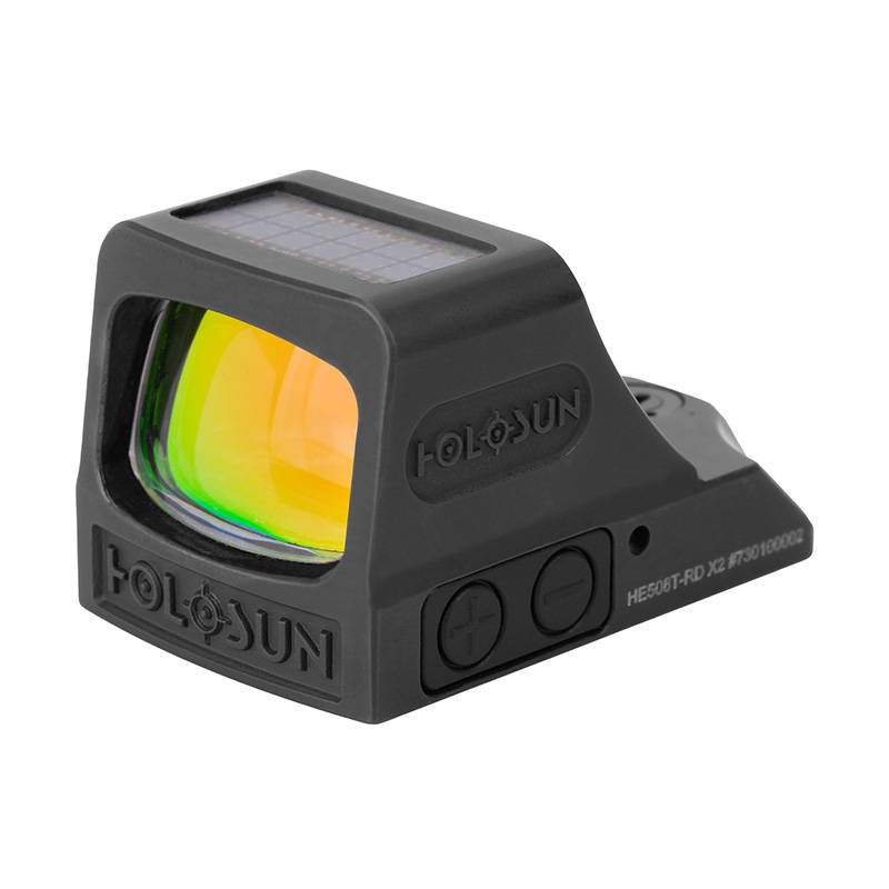 Celownik kolimatorowy Holosun HE508T X2 Elite Micro Red Dot - Solar Panel / Titanium