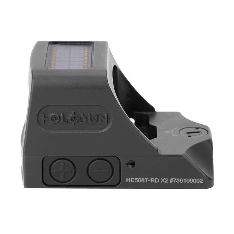 Celownik kolimatorowy Holosun HE508T X2 Elite Micro Red Dot - Solar Panel / Titanium