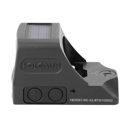 Celownik kolimatorowy Holosun HE508T X2 Elite Micro Red Dot - Solar Panel / Titanium