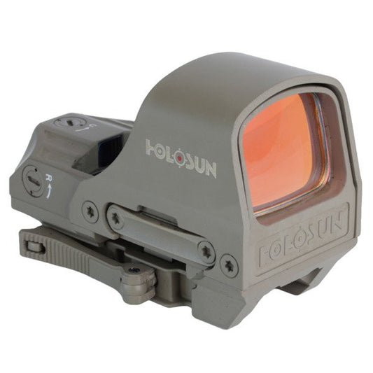 Open Reflex Red Dot Sight HS510C FDE Multi Reticle - Solar Panel