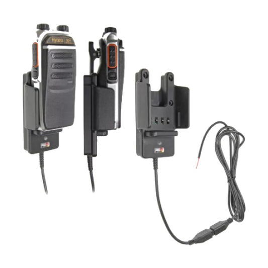 Hytera BDT6x5 – ładowarka samochodowa z uchwytem do radiotelefonów HP5, BP5, PD4/5/6