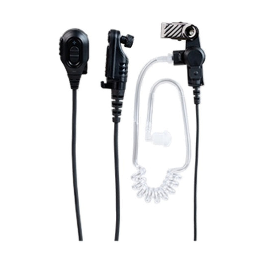 Hytera EAN24-P – Zestaw kamuflowany z fonowodem, PTT i mikrofonem (czarny) do HP5 / HP6 / HP7