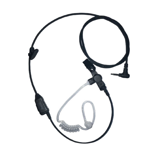 Hytera EAS07 – Słuchawka z fonowodem, mikrofonem i PTT na przewodzie (jack 3,5 mm) do terminali PoC