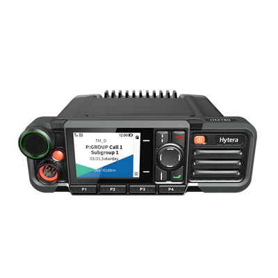 Hytera HM785 – Rádio móvel DMR Tier II (1024 canais, LCD 2,4'', 25 W)