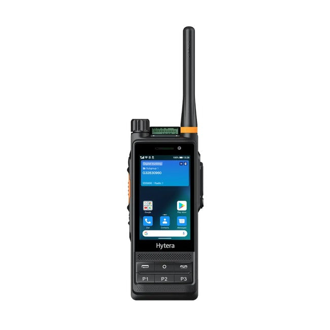 Hytera PDC690 – гібридний термінал DMR / LTE з Android, вигляд спереду
