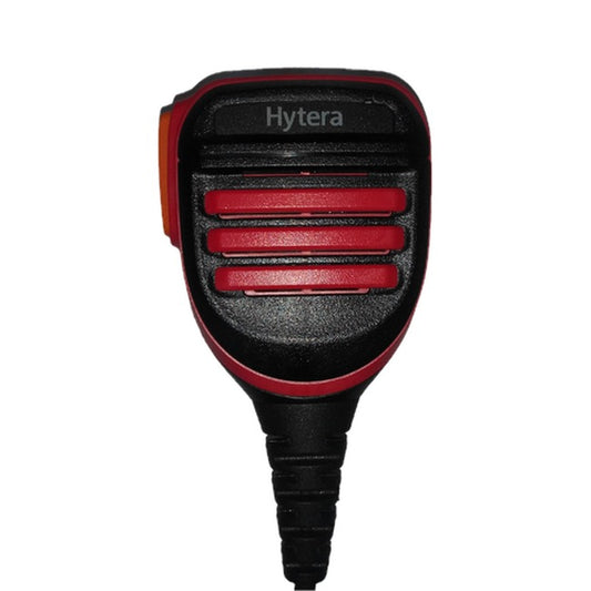 Hytera SM26N13P-Ex – iskrobezpieczny mikrofonogłośnik ATEX w kolorze czarno-czerwonym do HP715Ex / HP795Ex