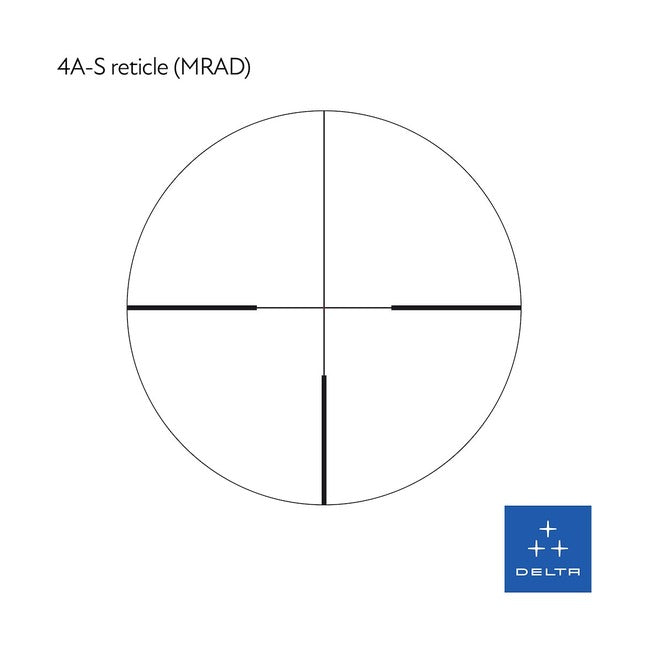 Luneta celownicza Delta Titanium HD 2-16x50 4A S Gen2 – siatka celownicza 4A S