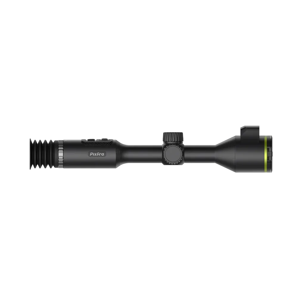 Luneta termowizyjna Pixfra Pegasus Pro P650 LRF – widok z boku