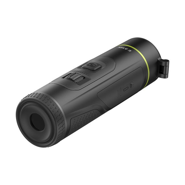 Monokular termowizyjny Pixfra Mile 3 M625 LRF – widok z tyłu pod kątem