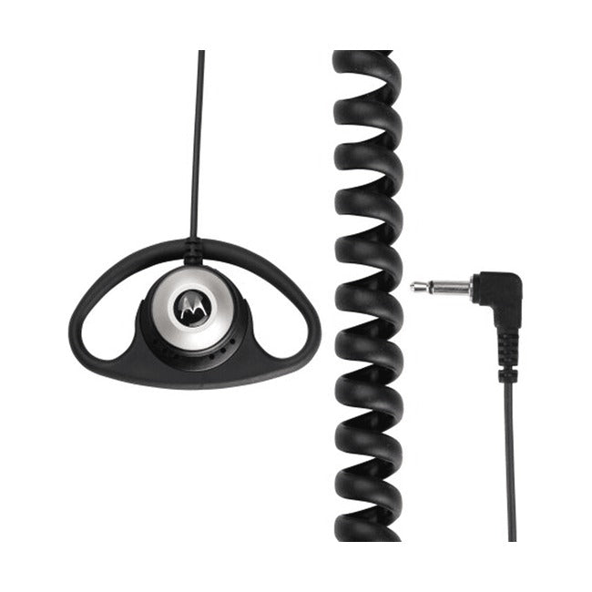 Motorola PMLN4620B – słuchawka z zaczepem typu D, tylko do odbioru, wtyk 3,5 mm